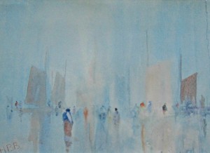 Beach scene